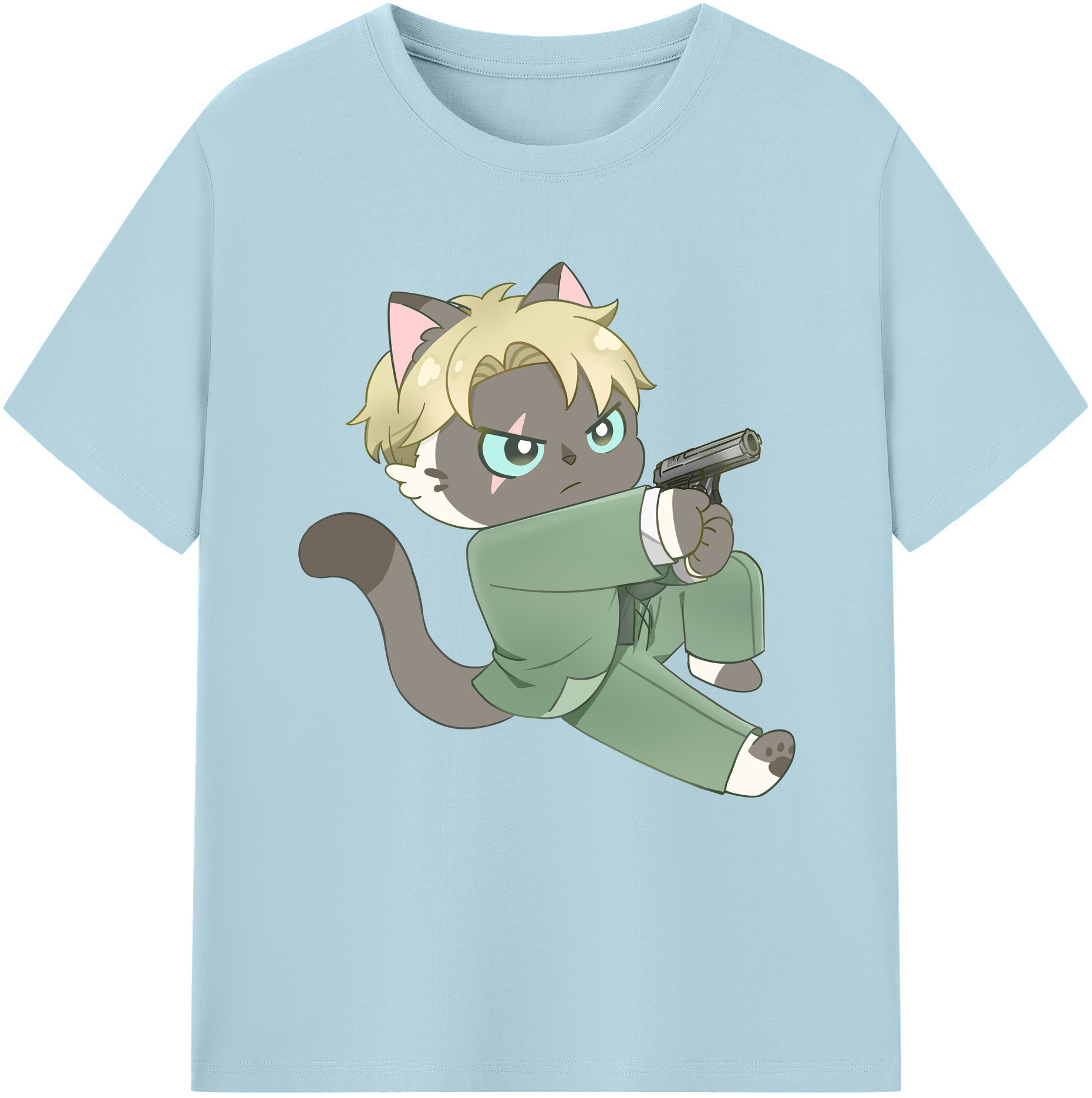 （画像用） SPY×FAMILY间谍家家酒 綿100％半袖Tシャツ（フロントプリント）